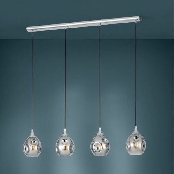 Eglo 39681 - Lustr na lanku BREGALLA 4xE27/40W/230V