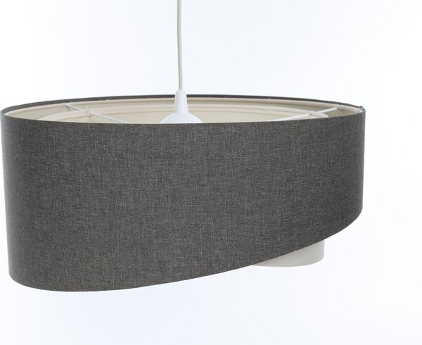 BPS koncept Závěsné svítidlo BOHO černé, 1xE27, ø 50 cm Barva: Černá