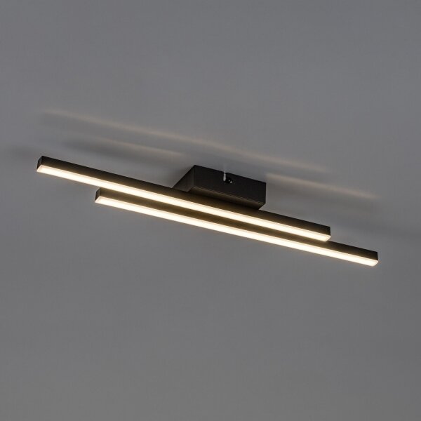Rabalux 71490 - LED Stropní svítidlo LIRIEN LED/12W/230V 4000K černá