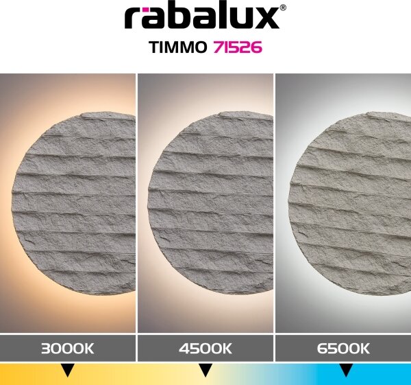 Rabalux 71526 - LED Nástěnné svítidlo TIMMO LED/12W/230V 3000/4500/6500K béžová
