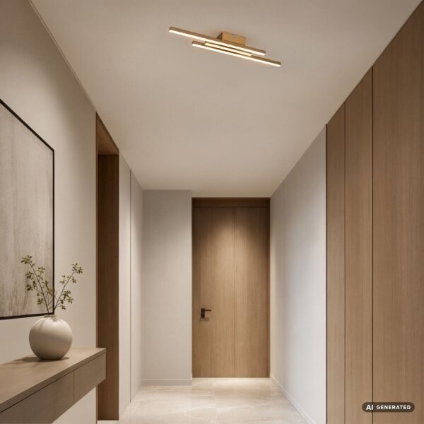Rabalux 71495 - LED Stropní svítidlo LIRIEN LED/18W/230V 3000K zlatá