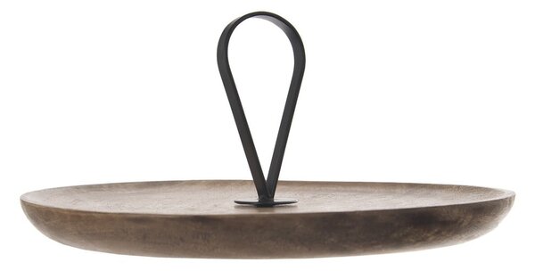 Servírovací dřevěný podnos ø 30 cm Mango – Orion
