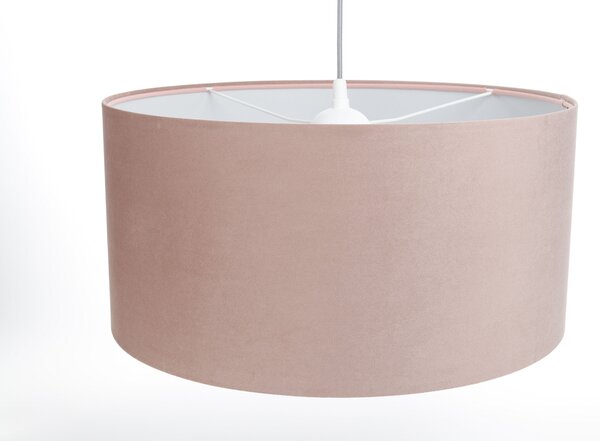 BPS koncept Závěsné svítidlo JASMIN růžové, 1xE27, ø 40 cm