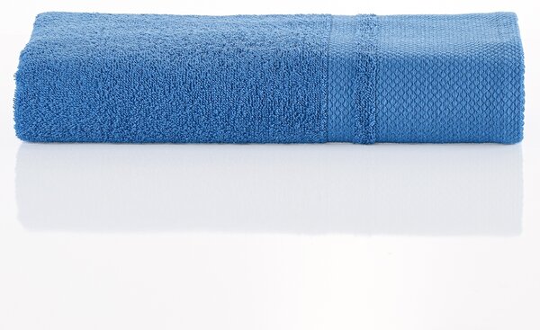 Bavlněná osuška Deluxe modrá, 70 x 140 cm, 70 x 140 cm