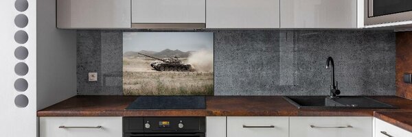Panel do kuchyně Tank na poušti pksh-85502732