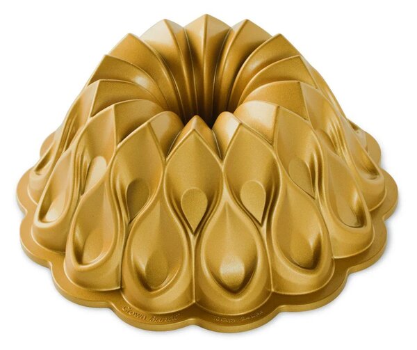 Nordic Ware forma na bábovku Crown, 10 cup, zlatá