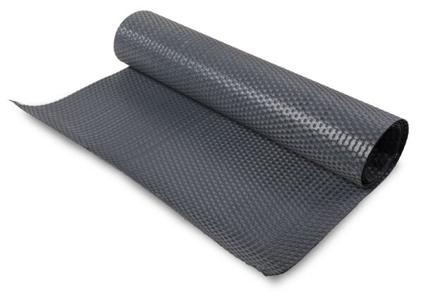 Balkonová ratanová zástěna s očky MALMO, tmavě šedá, výška 90 cm šířka různé rozměry 1300 g/m2 MyBestHome Rozměr: 90x100 cm