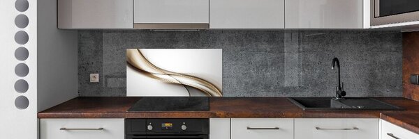 Dekorační panel sklo Hnědá vlna pksh-85720203