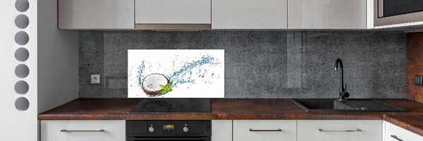 Dekorační panel sklo Kokos a voda pksh-85744184