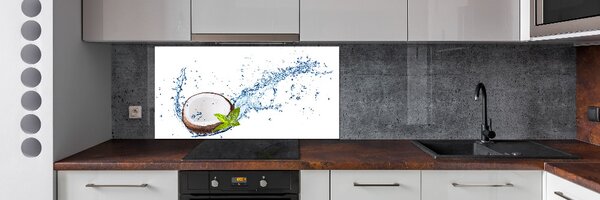 Dekorační panel sklo Kokos a voda pksh-85744184