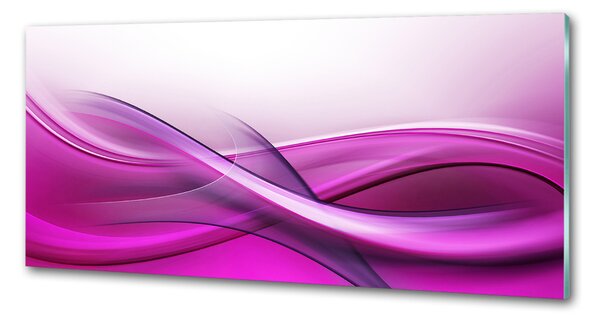 Skleněný panel do kuchynské linky Vlny pozadí pksh-85811207