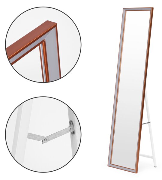 MODERNHOME Volně stojící zrcadlo DUO 148 cm béžové
