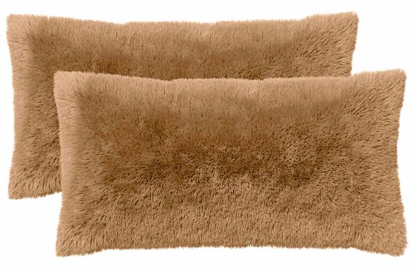 Polštář s polštářem HEERLEN 6 ks Taupe PV fleece