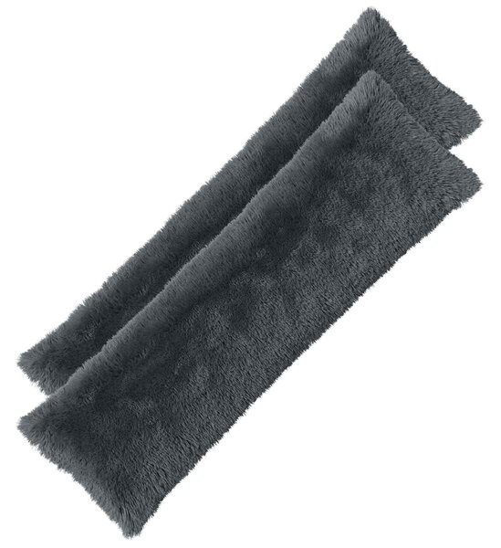 Polštář s polštářem HEERLEN 2 ks Antracitová PV fleece