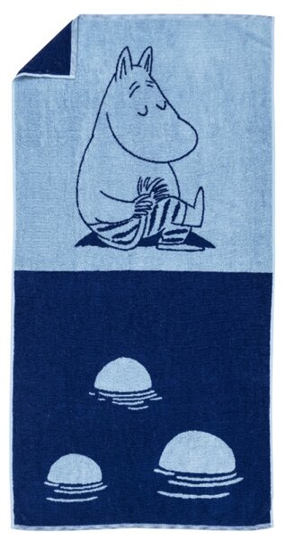 Arabia Ručník Moomintroll 70x140, modrý