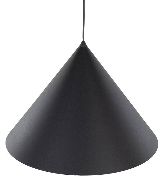 TK Lighting Závěsné světlo Cono, 1 žárovka, Ø 50 cm, černé, E27, stmívatelný, Černá, Obývací pokoj / jídelna, kov, Moderní
