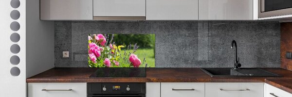 Dekorační panel sklo Díková růže pksh-86194342