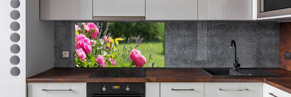 Dekorační panel sklo Díková růže pksh-86194342