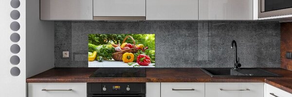 Dekorační panel sklo Koš zeleniny pksh-86208053