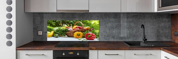 Dekorační panel sklo Koš zeleniny pksh-86208053