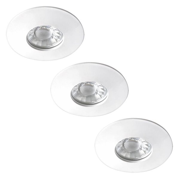 Rabalux 1078 - SADA 3xLED Koupelnové podhledové svítidlo RANDY 3xLED/4W/230V kul