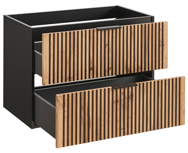 Koupelnová skříňka pod umyvadlo XILO D2S 80 cm