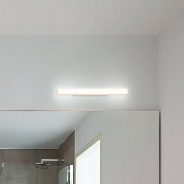Wever & Ducré Lighting WEVER DUCRÉ LED nástěnné světlo Mirba 2.0 černá/bílá 61 cm IP44, Bílá / opál, Koupelna, Plast