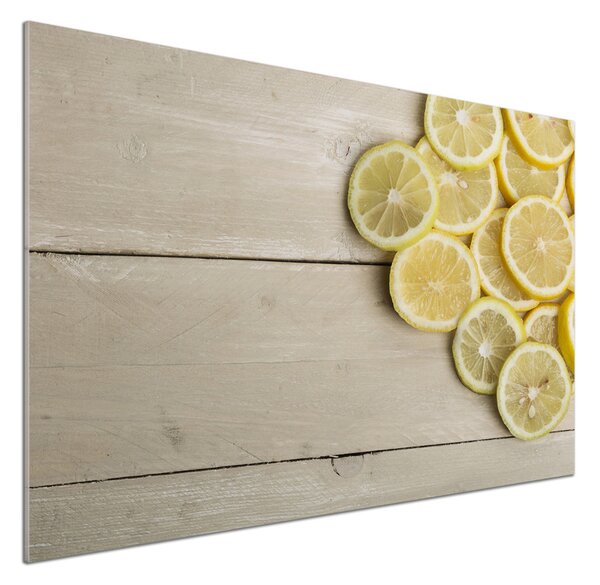 Panel do kuchyně Citrony dřevo pksh-86429623