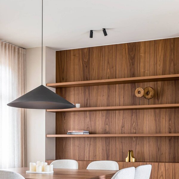 Wever & Ducré Lighting WEVER DUCRÉ podhledové bodové svítidlo Ceno 1.0 bronz 927 listová pružina, Bronz / starožitná mosaz, Obývací pokoj / jídelna, Hliník, Moderní