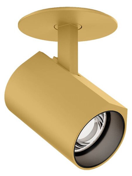 Wever & Ducré Lighting WEVER DUCRÉ podhledové bodové svítidlo Ceno 1.0 zlatý 927 listová pružina, Mosaz / zlato, Obývací pokoj / jídelna, Hliník, Moderní