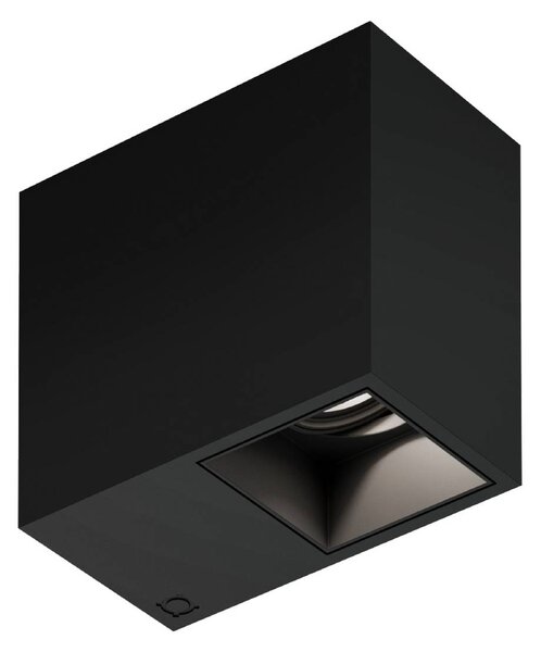 Wever & Ducré Lighting WEVER DUCRÉ LED-Downlight Plano 1.0 černá stmívatelná 927, stmívatelný, Černá, Obývací pokoj / jídelna, Hliník, Moderní