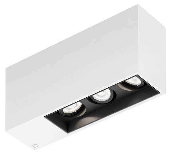 Wever & Ducré Lighting WEVER DUCRÉ Downlight Plano petit 3.0 bílá/černá stmívatelné 927, stmívatelný, Bílá / opál, Chodba, Hliník, Moderní