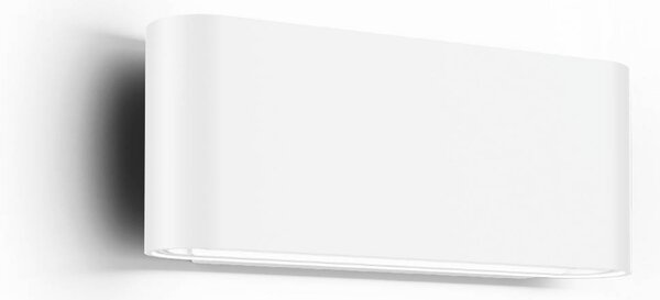 Wever & Ducré Lighting WEVER DUCRÉ LED venkovní nástěnné svítidlo Kiosk 1.0, bílá, 2 700 K, stmívatelný, Bílá / opál, Hliník, Nástěnné svítidlo
