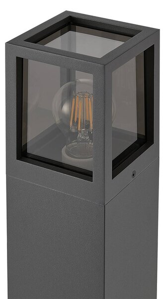 Deko-Light Osvětlení cesty Facado II, výška 65 cm, šedá/kouřová, 11 x cm IP65, stmívatelný, Hliník / šedá / zinek, Hliník, Moderní