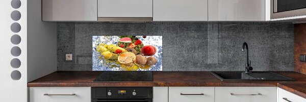 Dekorační panel sklo Ovoce a voda pksh-86864164