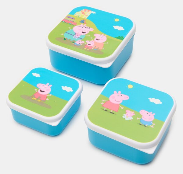 Sinsay - Sada dóz na potraviny s víkem 3 pack Peppa Pig - vícebarevná
