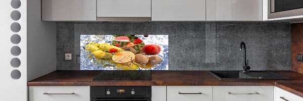 Dekorační panel sklo Ovoce a voda pksh-86864164