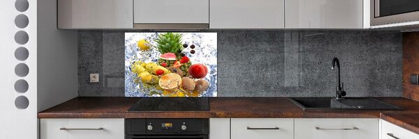Dekorační panel sklo Ovoce a voda pksh-86864164