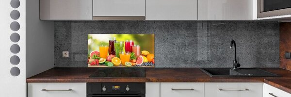 Dekorační panel sklo Ovocné džusy pksh-86931675
