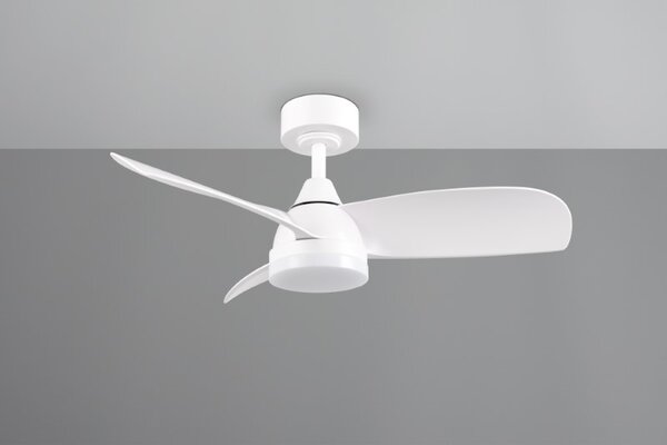 TRIO Reality R62732131 HELSINKI Stropní ventilátor s osvětlením D900mm SMD LED 20W/2500lm 2700-6000K bílá, dálkový ovladač