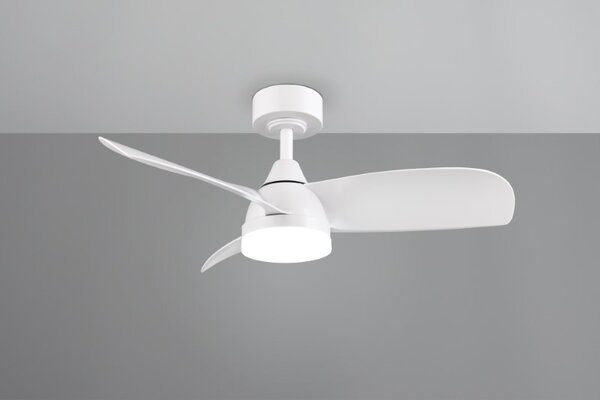 TRIO Reality R62732131 HELSINKI Stropní ventilátor s osvětlením D900mm SMD LED 20W/2500lm 2700-6000K bílá, dálkový ovladač