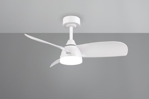 TRIO Reality R62732131 HELSINKI Stropní ventilátor s osvětlením D900mm SMD LED 20W/2500lm 2700-6000K bílá, dálkový ovladač