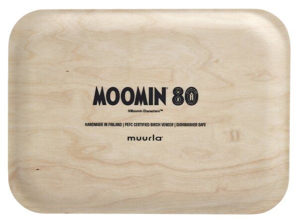 Muurla Podnos Moomin 27x20cm / 80. výročí