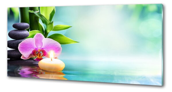 Panel do kuchyně Orchidej bambus pksh-87258521