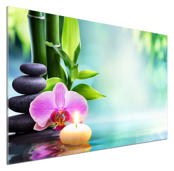 Panel do kuchyně Orchidej bambus pksh-87258521