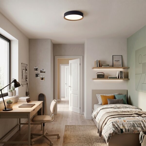 Brilagi - LED Stmívatelné stropní svítidlo LUCIA LED/48W/230V pr. 41 cm černá+DO