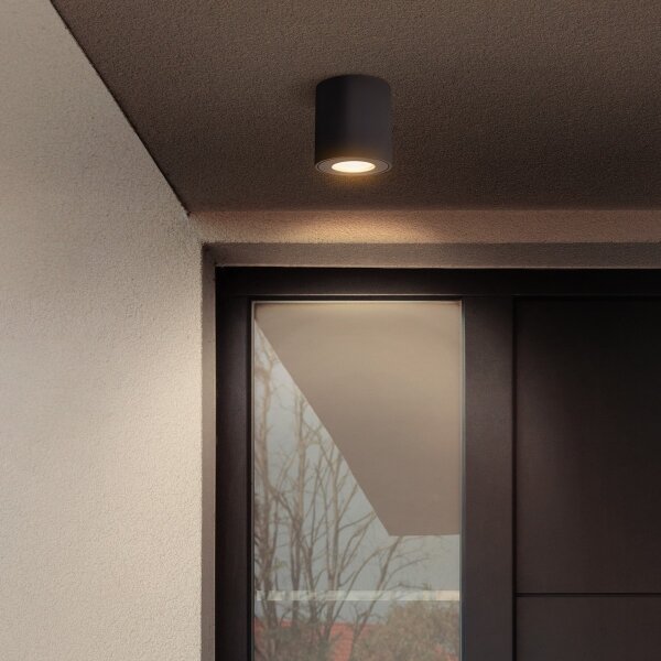Brilagi - Koupelnové bodové svítidlo MIA 1xGU10/30W/230V 84x80 mm černá IP54