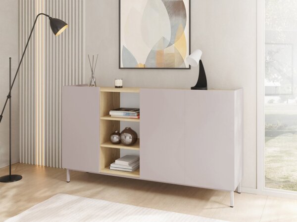 Skříňka Rutori RO01, Barva: černá / černá + gold baroque 5903211429811