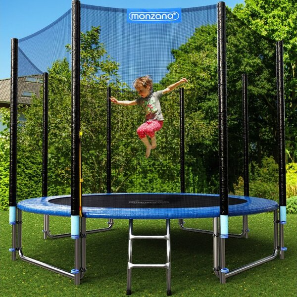 FurniGO Trampolína Ø305 cm s bezpečnostní sítí