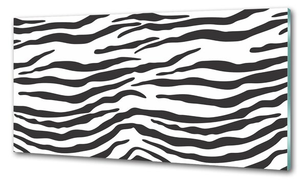 Skleněný panel do kuchynské linky Zebra pozadí pksh-87477290